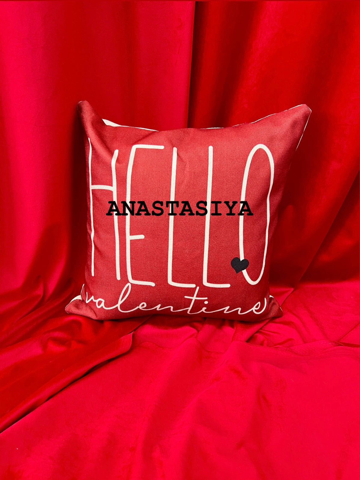 Hello Valentine Pillow