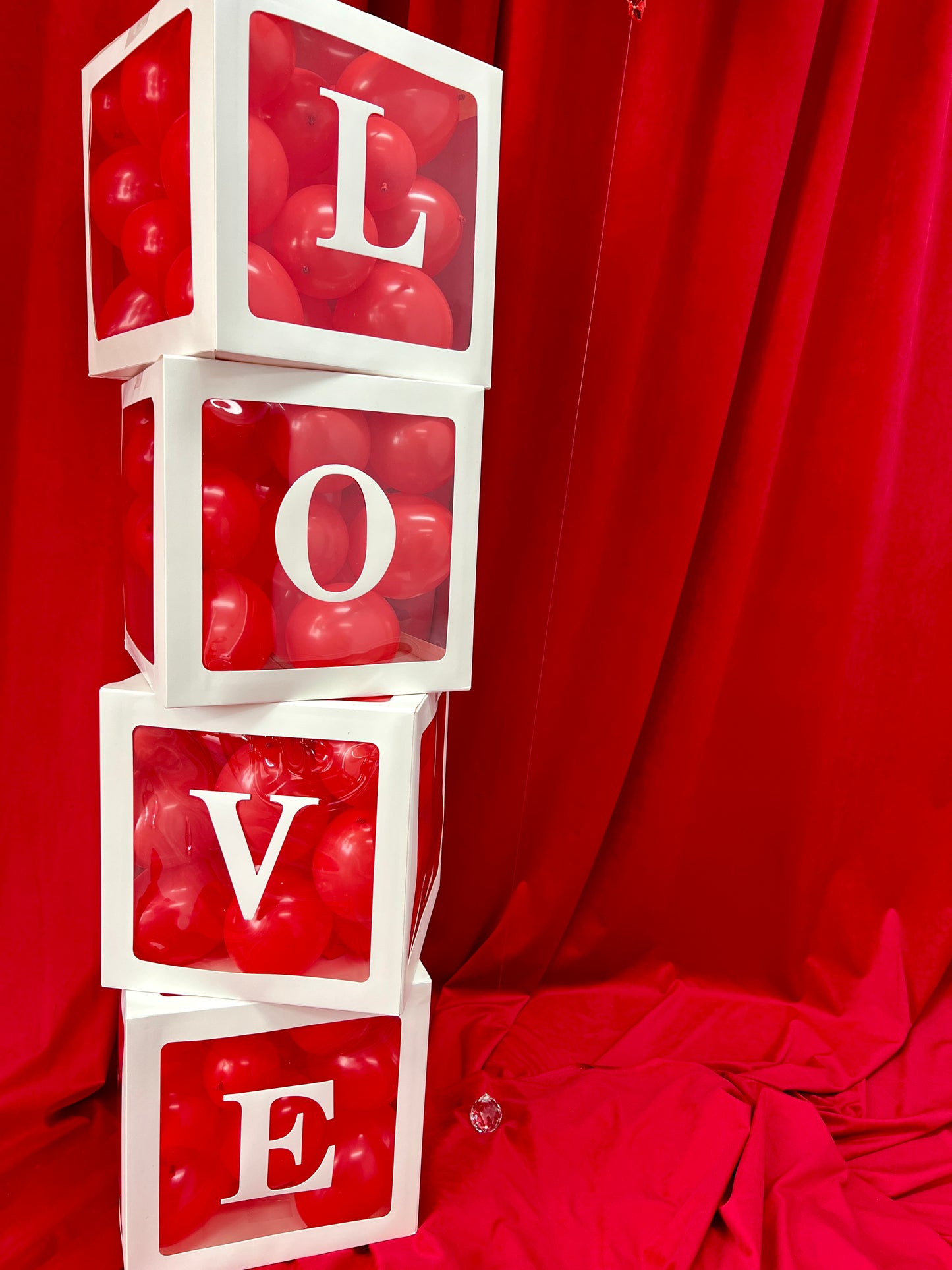 LOVE boxes + Jumbo Heart