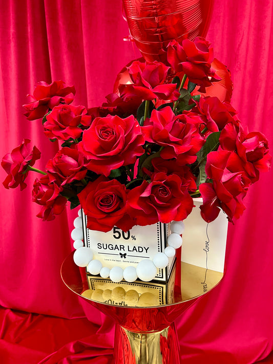 Rose Box Sugar Lady