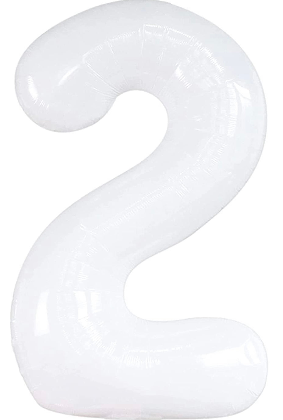 34" White Number 2 (Pack of 3)