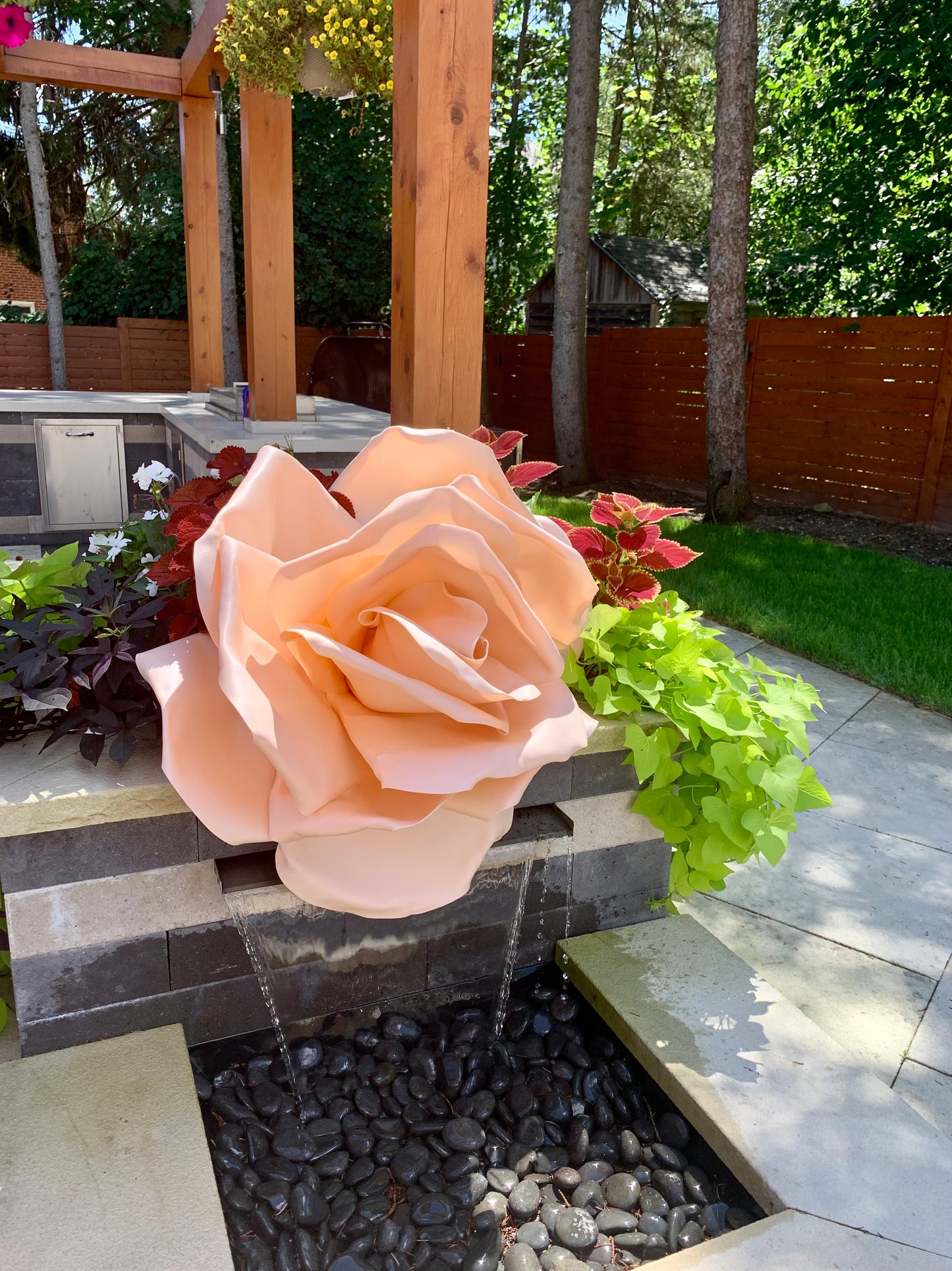 Large Foam Rose