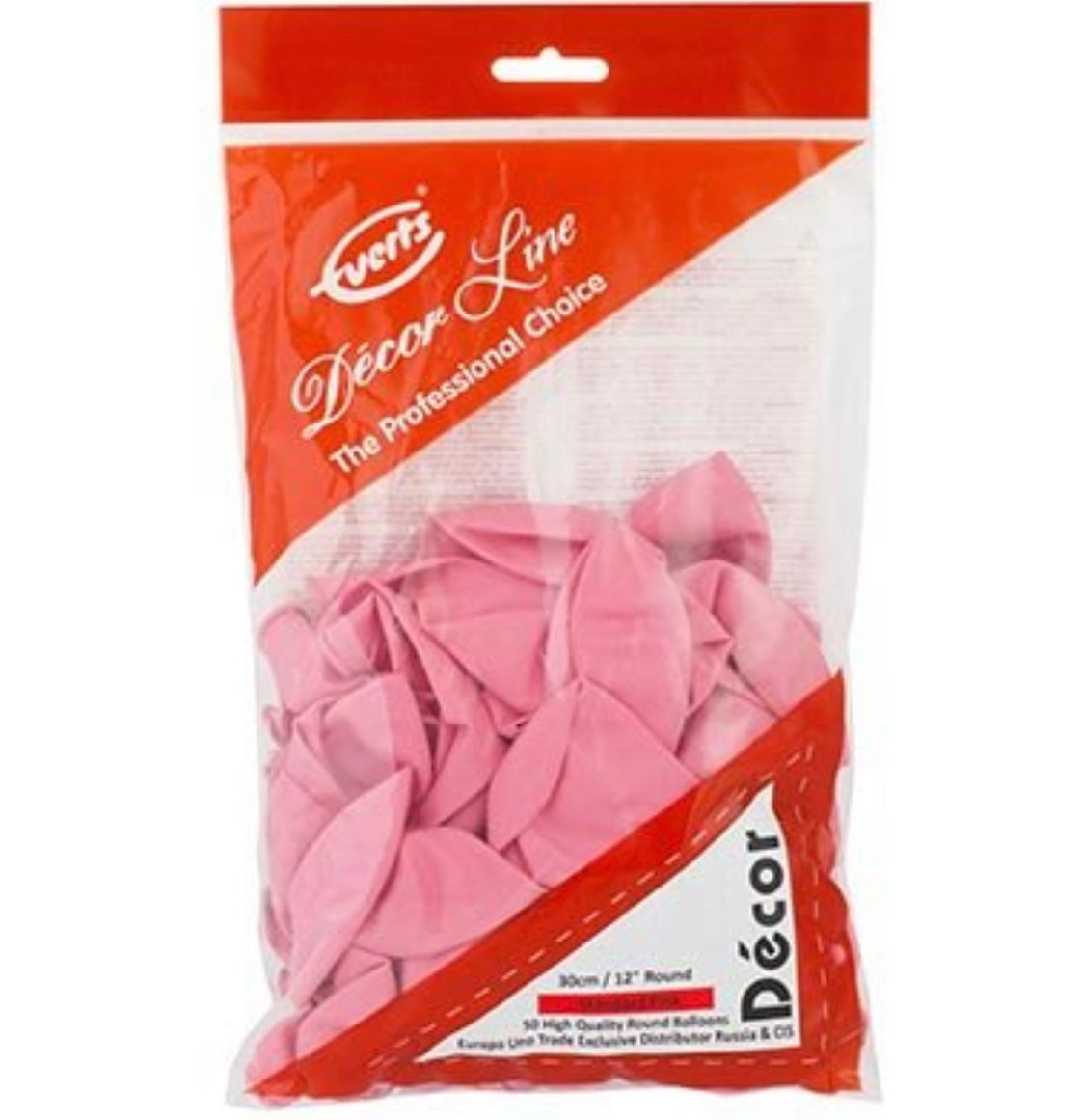 11" EVERTS Standard Pink (50 pcs)