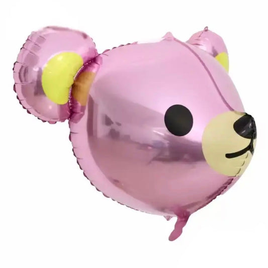 23” Teddy Bear Head Foil Balloon (PACK OF 3)