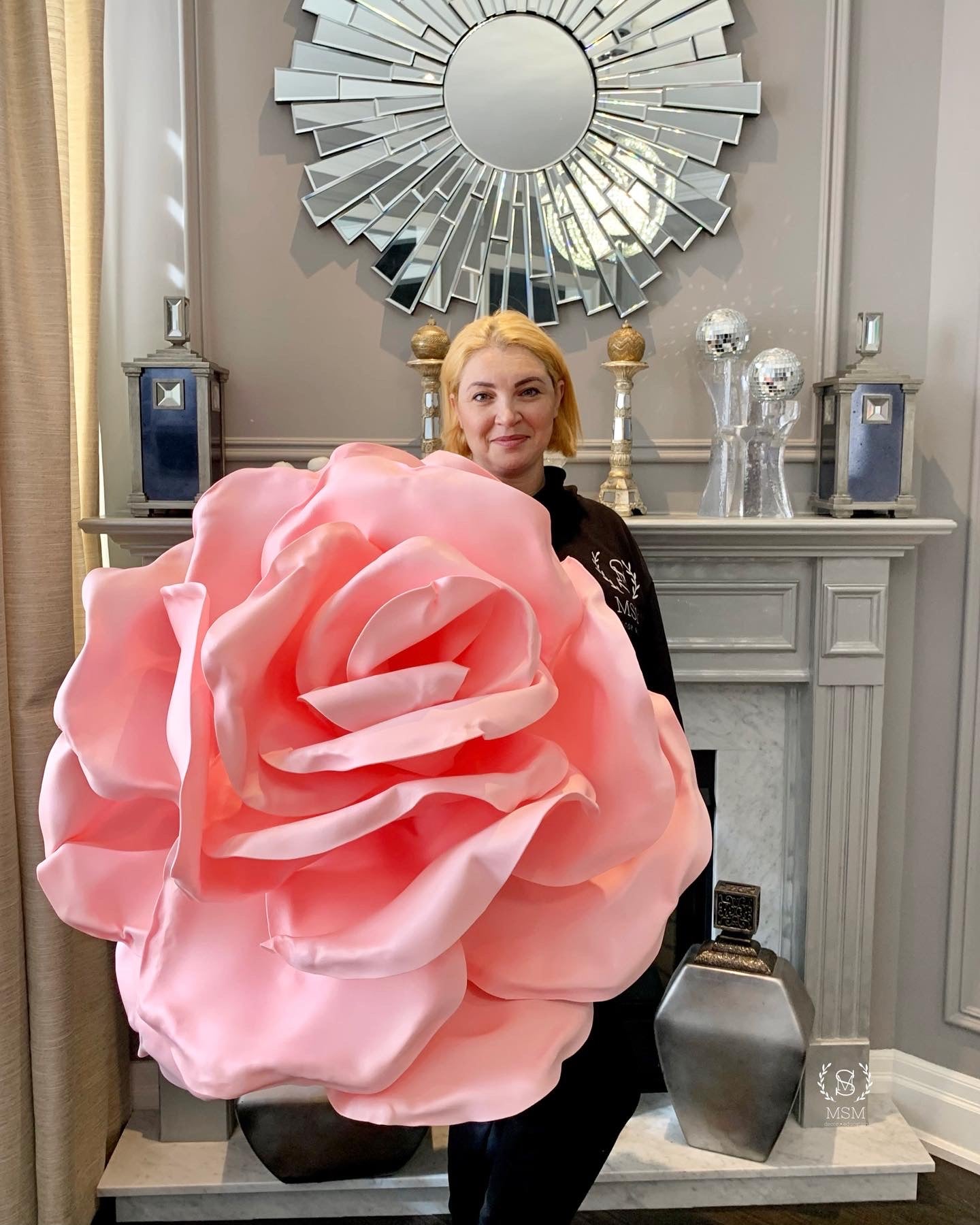 Large Foam Rose