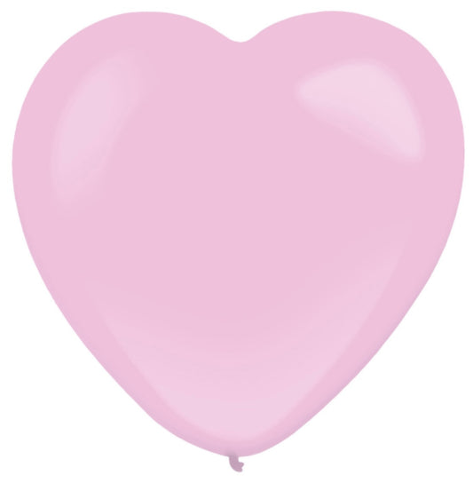 12” EVERTS Heart Standard Pink (50 pcs)