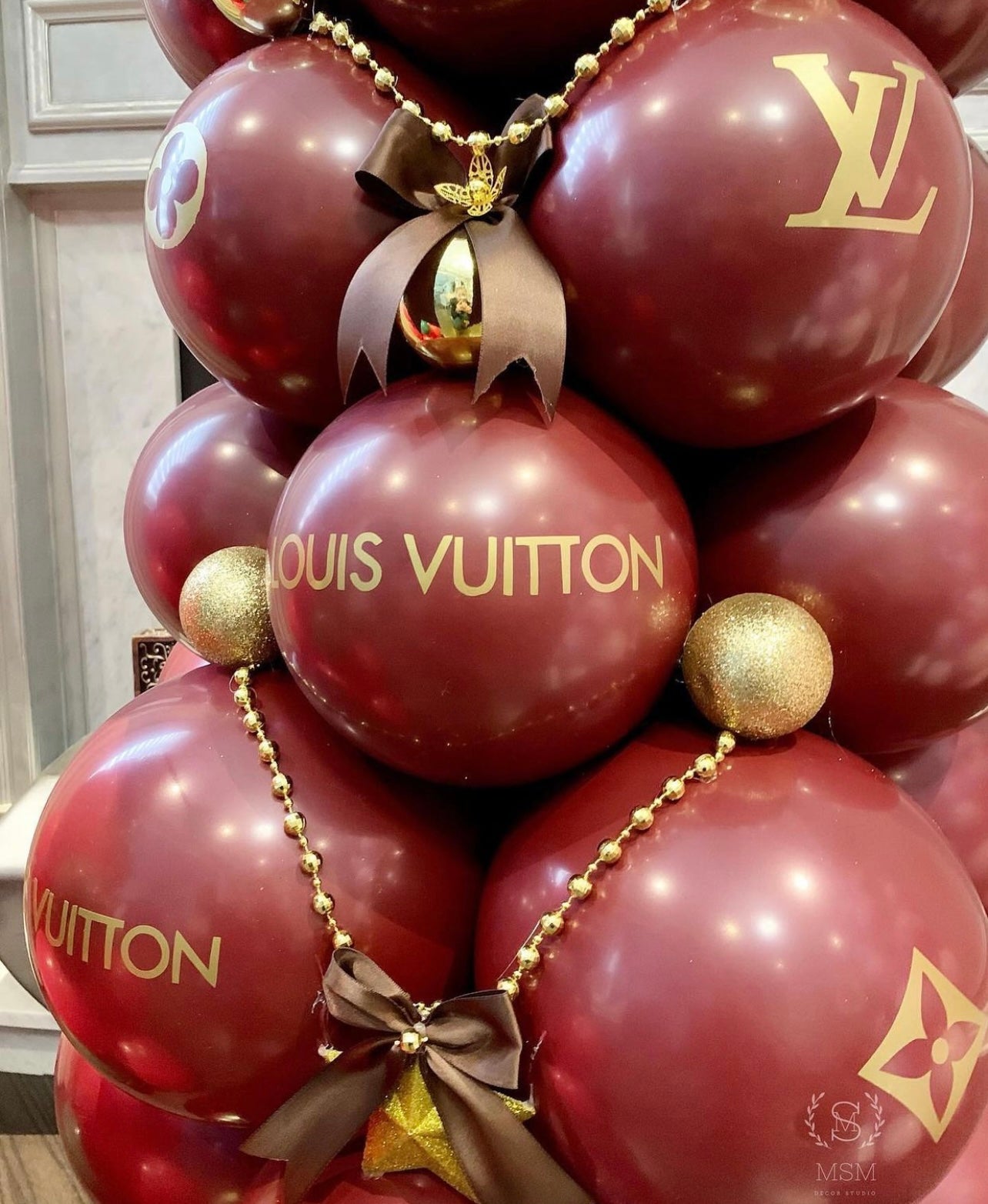 LOUIS VUITTON INSPIRED CHRISTMAS TREE FOR THE ONE AND ONLY