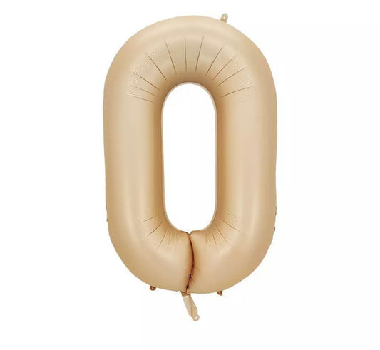 40” Caramel Number 0 (Pack of 3)