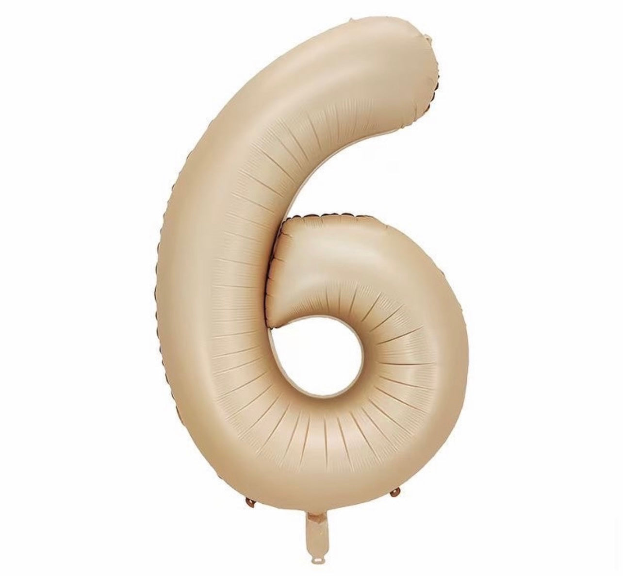 40” Caramel Number 6 (Pack of 3)