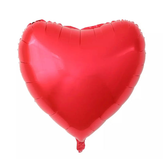 32" Red Solid Heart (PACK OF 3)