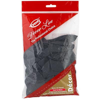 11" EVERTS Fashion Jet Black (50 pcs)