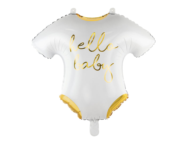 20” Foil Balloon Baby Romper - Hello Baby